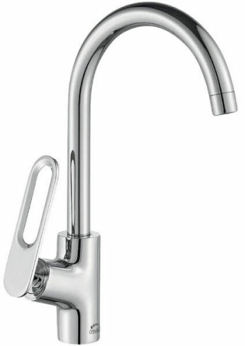 Laveo TIERRA álló mosogató csaptelep, króm BAJ_068D