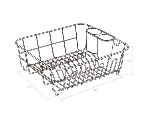 LAVEO BARI csepegtető szett, fekete EKC_703A