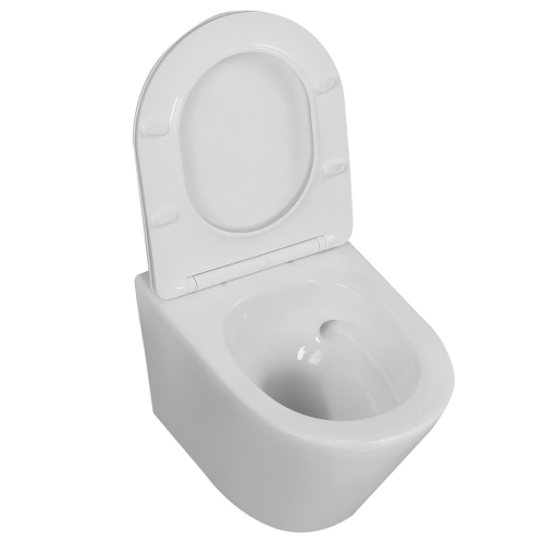 LAVEO JARI fali WC keskeny csillapított ülőkével, CycleON - örvény öblítéssel VMJ_609S