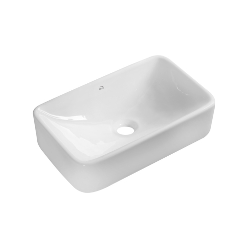 LAVEO KVADRATO pultra építhető mosdó 48,5x29,5 cm, fehér VUK_6249