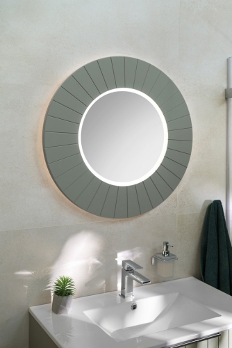 Sapho LUMIRO STRIP 75 cm tükör LED világítással, verde LR750-4444S