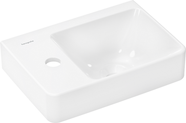 Hansgrohe Xelu Q 36x25 cm balos kézmosó, fehér 60315450