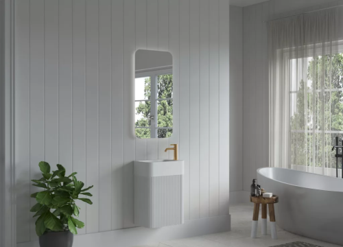 AREZZO design SORELLA 45 cm-es alsószekrény 1 ajtó, matt fehér AR-813028MW