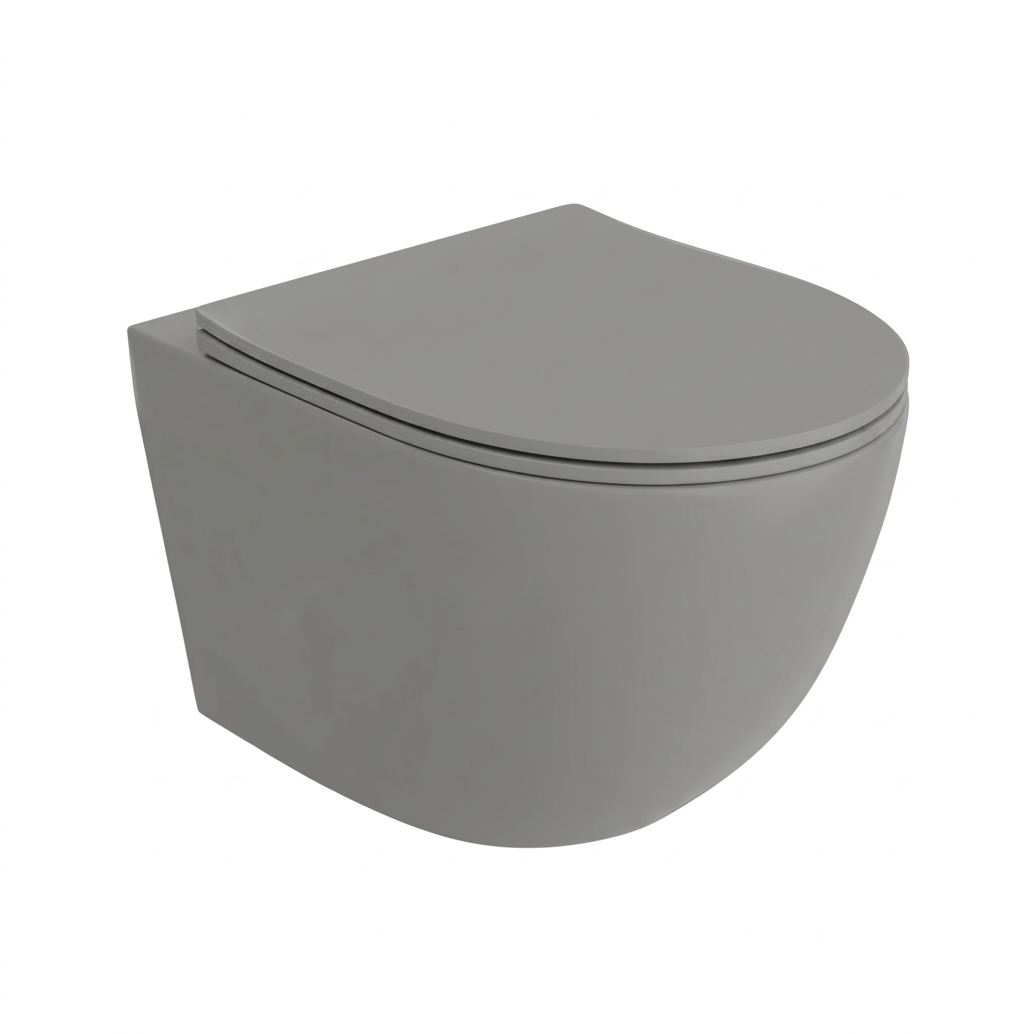 Lavita SINTO GREY 3.0 fali wc csésze Soft Close ülőkével, matt szürke 5900378333272