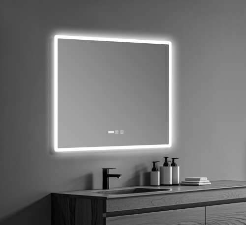 Inspiro Design Biscano Smart 80x70 cm fürdőszobai tükör LED keretvilágítással TBI-80x70