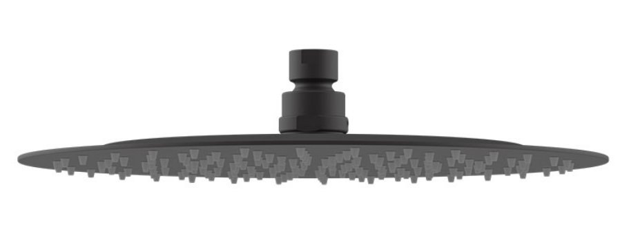 Strohm Teka SPA1 250 ULTRA SLIM zuhanyfej, matt fekete 79006660N (K)