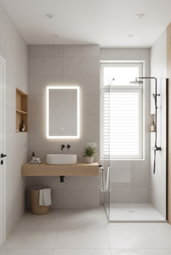 Inspiro Design Bledi Smart 50x70 cm álló fürdőszobai tükör LED világítással TBL-50x70 (KT-02283)