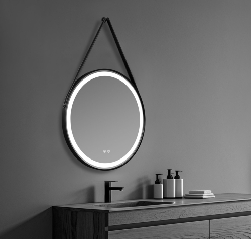 Inspiro Design Ora Smart 70 cm fürdőszobai tükör LED világítással TRO-70x70