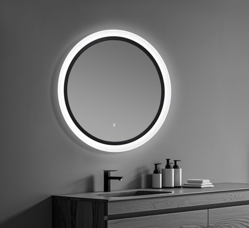 Inspiro Design Sole Smart 70 cm fürdőszobai tükör LED világítással TSO-70x70