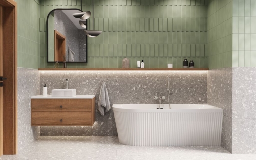 Invena ALONIA zuhanyszett, króm AU-70-M01-V