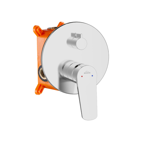 Invena ALONIA falsík alatti zuhanyszett, króm BS-70-001-V