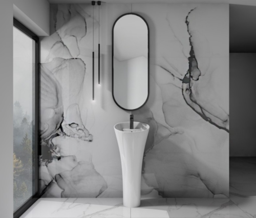 Lavita Soft szabadonálló mosdó, fehér 5900378308089