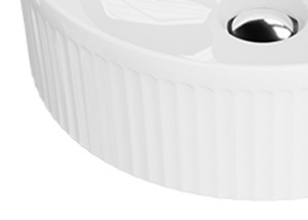 Lavita Vesi pultra ültethető mosdó 50x34 cm, fehér 5900378358275