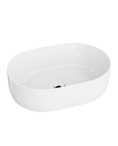 Lavita Koke pultra ültethető mosdó 46x31,5 cm, fehér 5900378358367