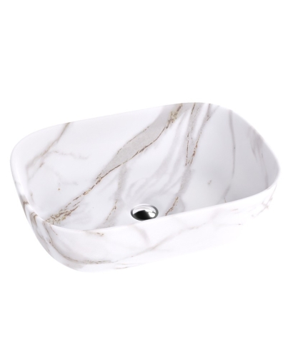 Lavita Elpis pultra ültethető mosdó 46,5x32,5 cm 5900378357902