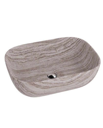 Lavita Arke pultra ültethető mosdó 46,5x32,5 cm 5900378357919