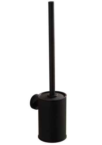 Sapho AQUALINE fali WC-kefetartó, matt fekete SB304