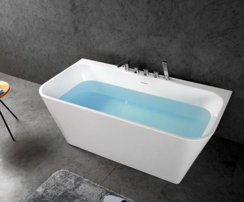 Lavita Elias szabadonálló kád falhoz 170x80 cm, fehér 5900378345114