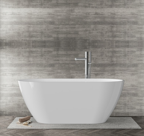 Lavita Irun szabadonálló kád 160x73 cm, fehér 5900378345138