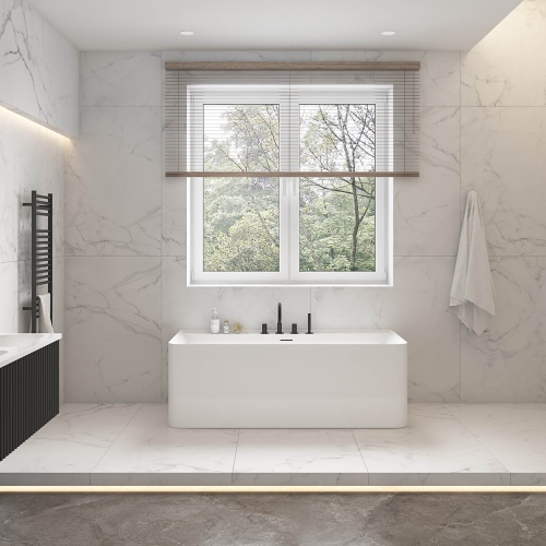 Wellis Arta 170x80 cm szabadon álló akril kád, fehér WK00228