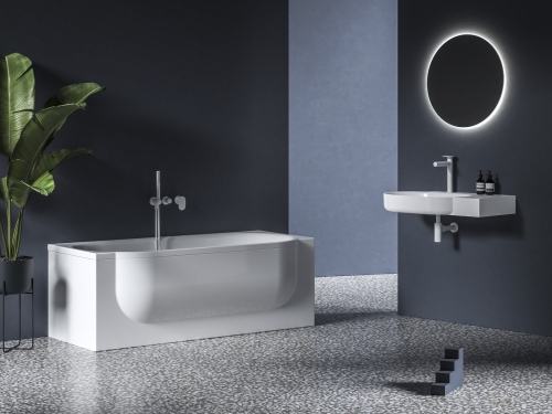 Ravak ARC 180x75 cm egyenes kád, fehér CE51000000