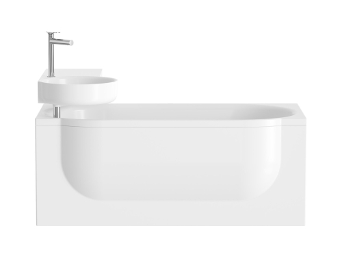 Ravak ARC 150x75 cm balos egyenes kád, fehér CE61000000