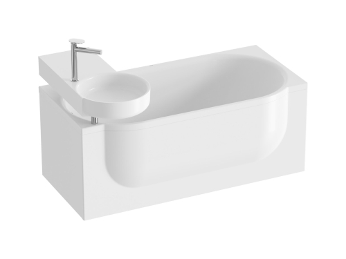 Ravak ARC 83/43 jobbos fali mosdó, fehér XJXP1283000