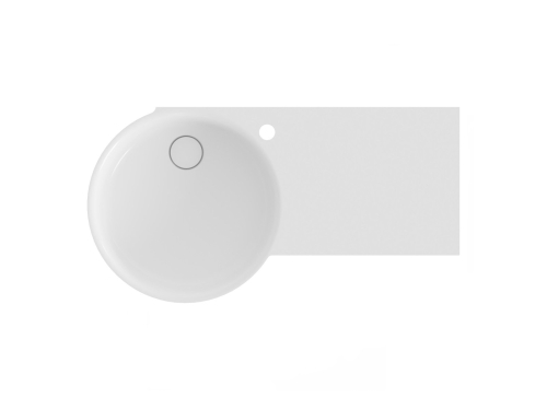 Ravak ARC 83/43 jobbos fali mosdó, fehér XJXP1283000