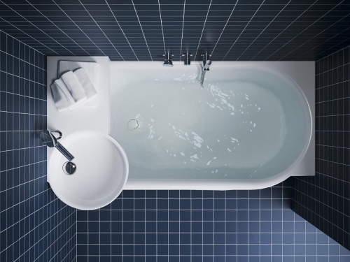 Ravak ARC 83/43 jobbos fali mosdó, fehér XJXP1283000