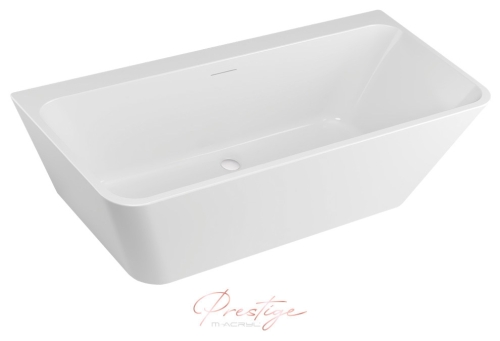 M-Acryl Iris W 170x75 cm szabadon álló akril kád, fehér 12636