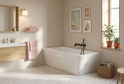 M-Acryl Iris C 160x73 cm balos szabadon álló akril kád, fehér 12633