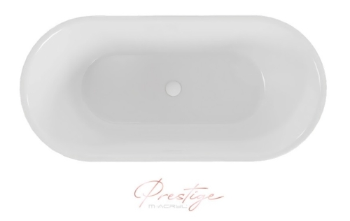 M-Acryl Victory 170x76 cm szabadon álló akril kád, fehér 12639