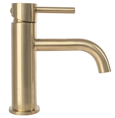 Rea Lungo Gold Brush mosdó csaptelep, szálcsiszolt arany  REA-B4527