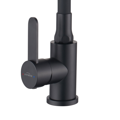 Invena DALIS ECO mosogató csaptelep flexibilis kifolyóval, matt fekete BZ-64-004-L