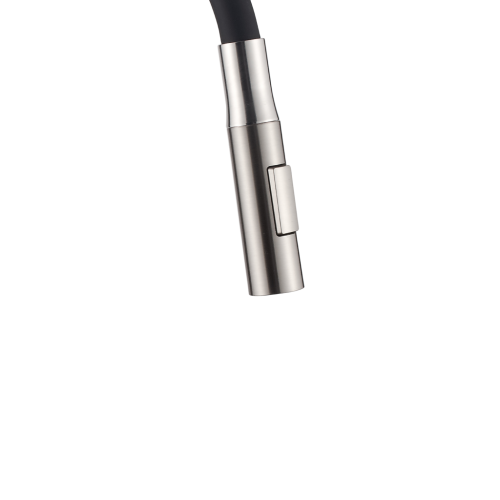 Invena DALIS ECO mosogató csaptelep flexibilis kifolyóval, inox/matt fekete BZ-64-043-L