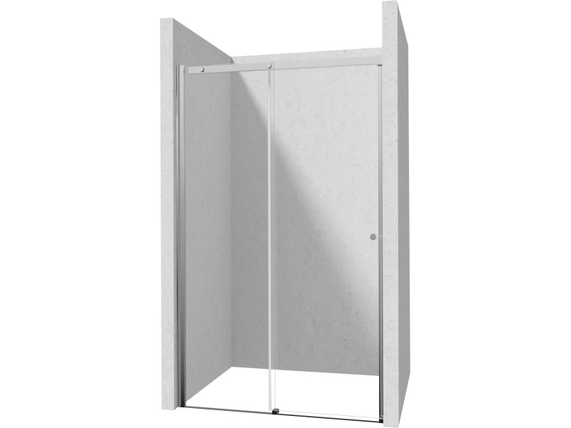 Deante Kerria Plus tolós zuhanyajtó 130 cm, króm KTSP013P
