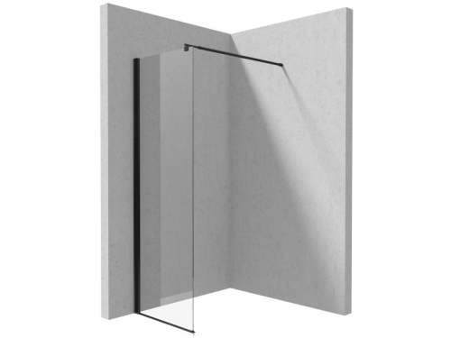 Deante Kerria Plus NERO walk-in zuhanyfal 50 cm, matt fekete KTS_N85P
