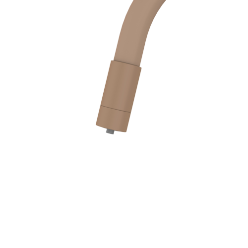 Invena GLAMOUR vízszűrős mosogató csaptelep flexibilis kifolyóval, matt bézs BZ-02-F03-V
