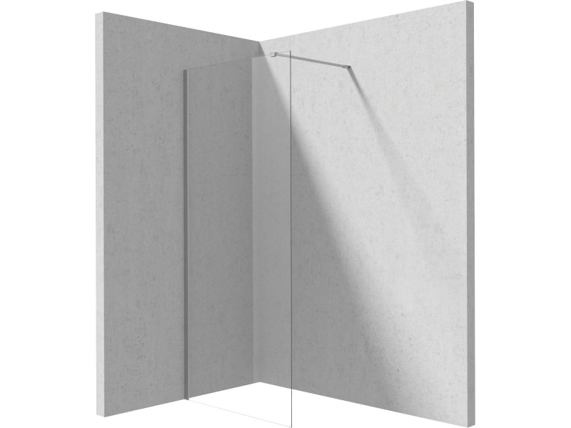 Deante Prizma walk-in zuhanyfal 70 cm, szálcsiszolt acél KTJ_F37P