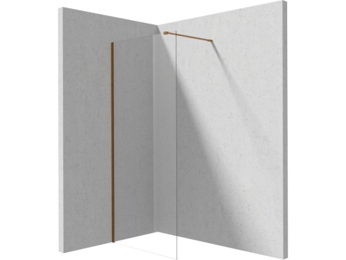 Deante Prizma walk-in zuhanyfal 100 cm, szálcsiszolt bronz KTJ_C30P