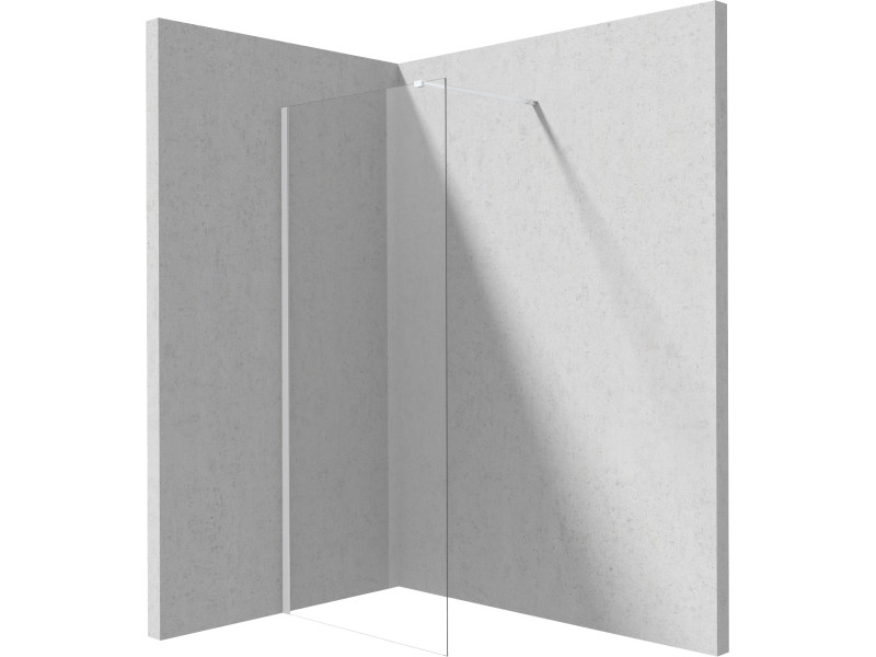 Deante Prizma walk-in zuhanyfal 110 cm, matt fehér KTJ_A31P