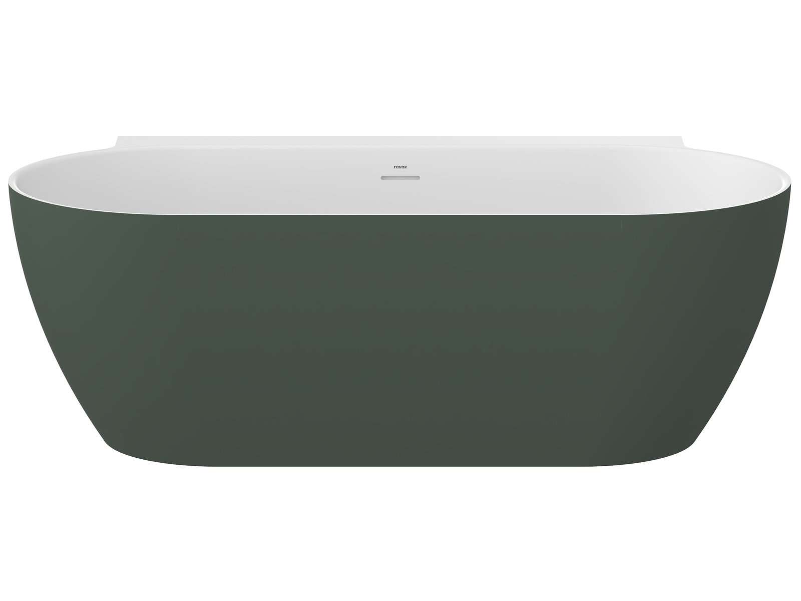 Ravak Freedom Wall II Tec 170x87 cm szabadon álló kád, Grey Green CC71200000
