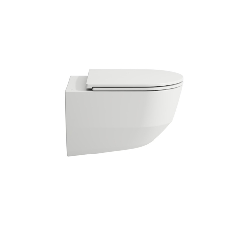 Laufen Pro Rimless fali wc Slim lassú záródású ülőkével, fehér SZP-LAU01 (H8209660000001, H8989660000001)