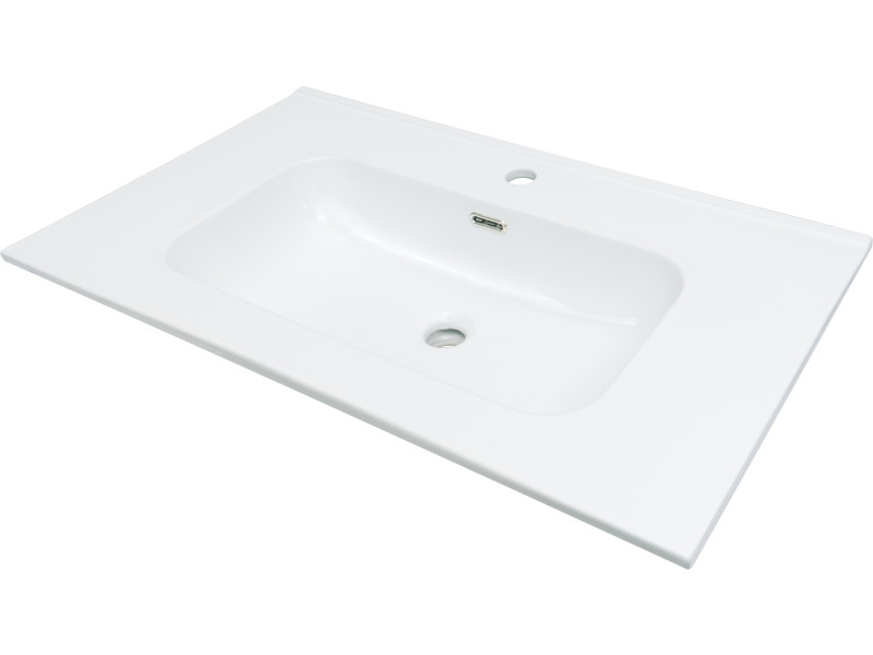 Deante Tubo bútorra építhető kerámia mosdó 81x46,2 cm CTU_6U8W