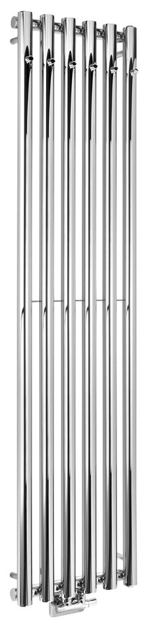 Sapho PILON fürdőszobai radiátor, 6 fogassal, 418x1800mm, króm IZ130T
