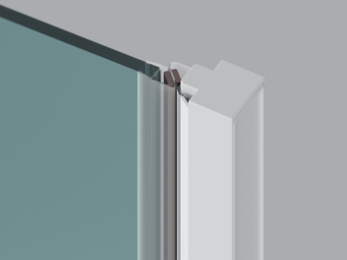 Ravak Cool! COSD1 80 cm zuhanyajtó transparent üveggel, matt fehér X0VV40E00Z1