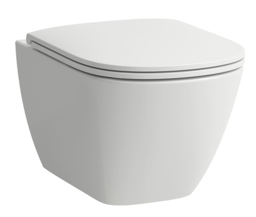 Laufen LUA Combipack Silent Flush fali wc lecsapódásgátló ülőkével, fehér H8660820000001