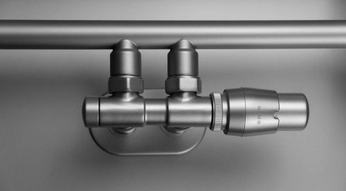 Deante Silia fürdőszoba radiátor 1210x500 mm, matt acél AGI_FG41