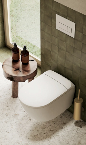 Deante SILIA Smart Pro perem nélküli wc bidé funkciós ülőkével, fehér CSID6ZPW