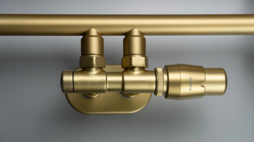 Deante Silia fürdőszoba radiátor 1570x500 mm, matt arany AGI_RG51